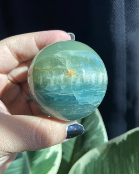 Blue Onyx Sphere