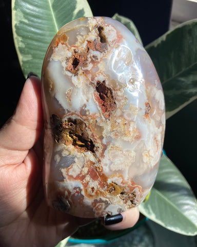 Flower Agate Freeform