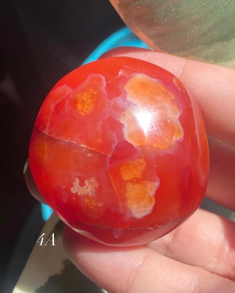 Carnelian Palm Stones