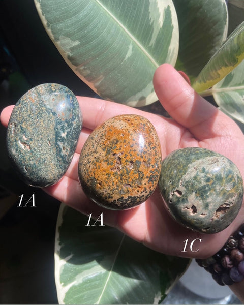 Ocean Jasper Palm Stone